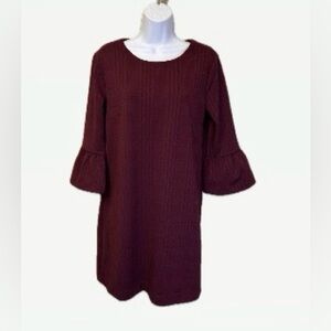 Banana Republic Maroon Dress Size M